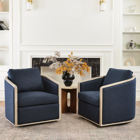 Claude Performance Fabric Swivel Chair